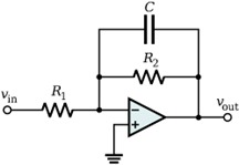 Figure 5: Active low pass filter