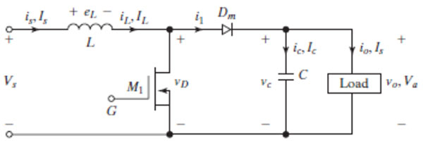 Figure 2: A Boost converter