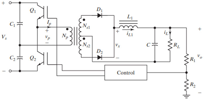 Figure 9: A Half-Bridge Converter