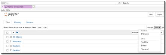 Jupyter Notebook environment